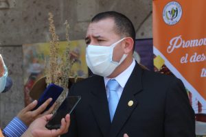 Gilmar Luna, alcalde de La Joya