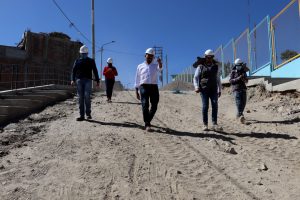 Percy Cornejo Barragán, supervisó las obras de mayor envergadura