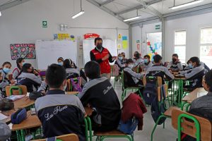 Durante la realización de la campaña, se identificaron casos sospechosos de violencia hacia los escolares menores de edad.