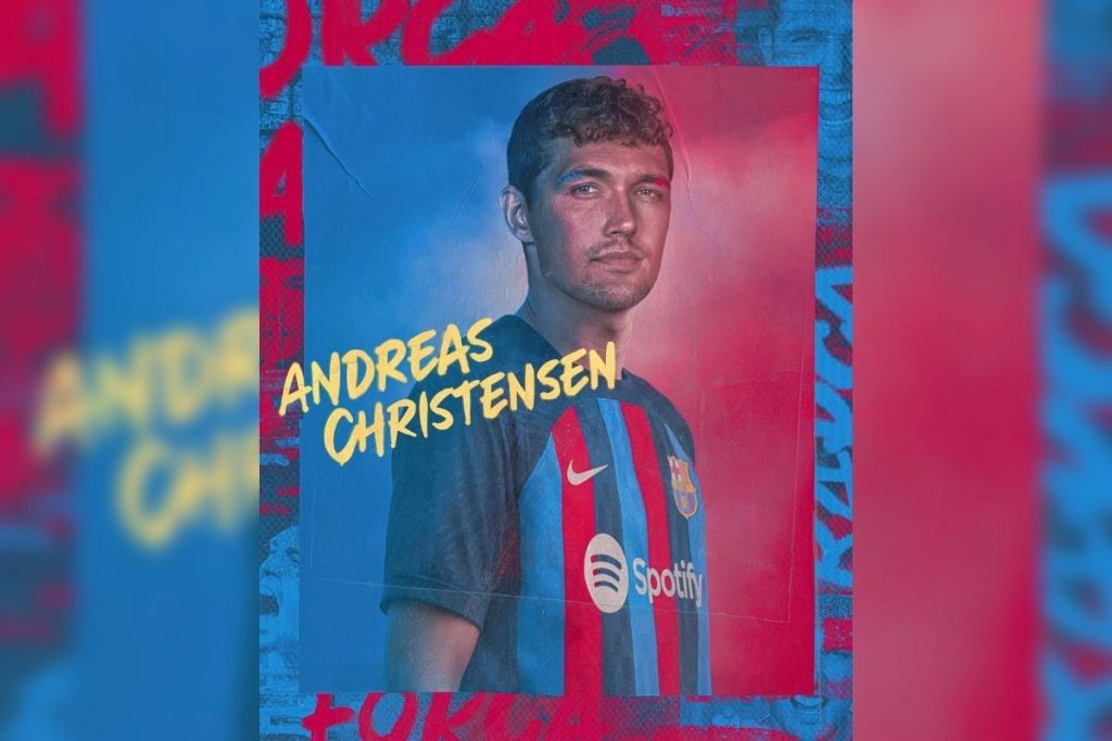 Andreas Christensen, nuevo jugador del FBC Barcelona