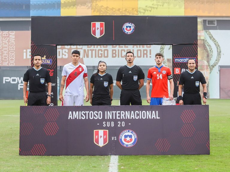 Con Matías Lazo como capitán, Perú Sub-20 venció 2-1 a Chile en amistoso internacional