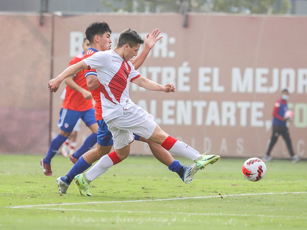 Foto: Selección Peruana - Primero gol de Perú Sub-20 ejecutado por Cartiel Cabellos.