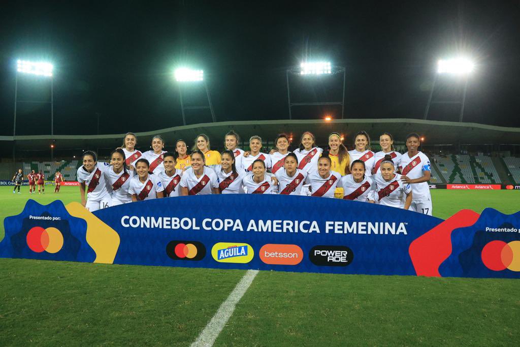 Foto: Selección Peruana - Equipo femenino de Perú en la Copa América Femenina.