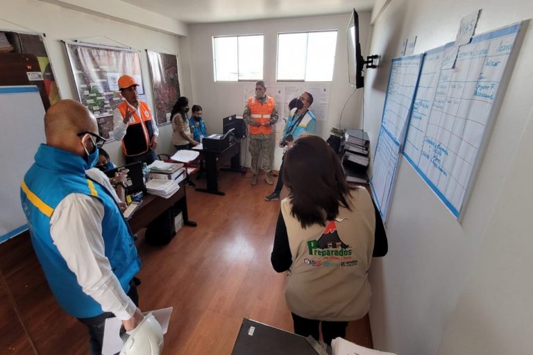 Comuna de Mariano Melgar implementó plan de primera respuesta ante sismos