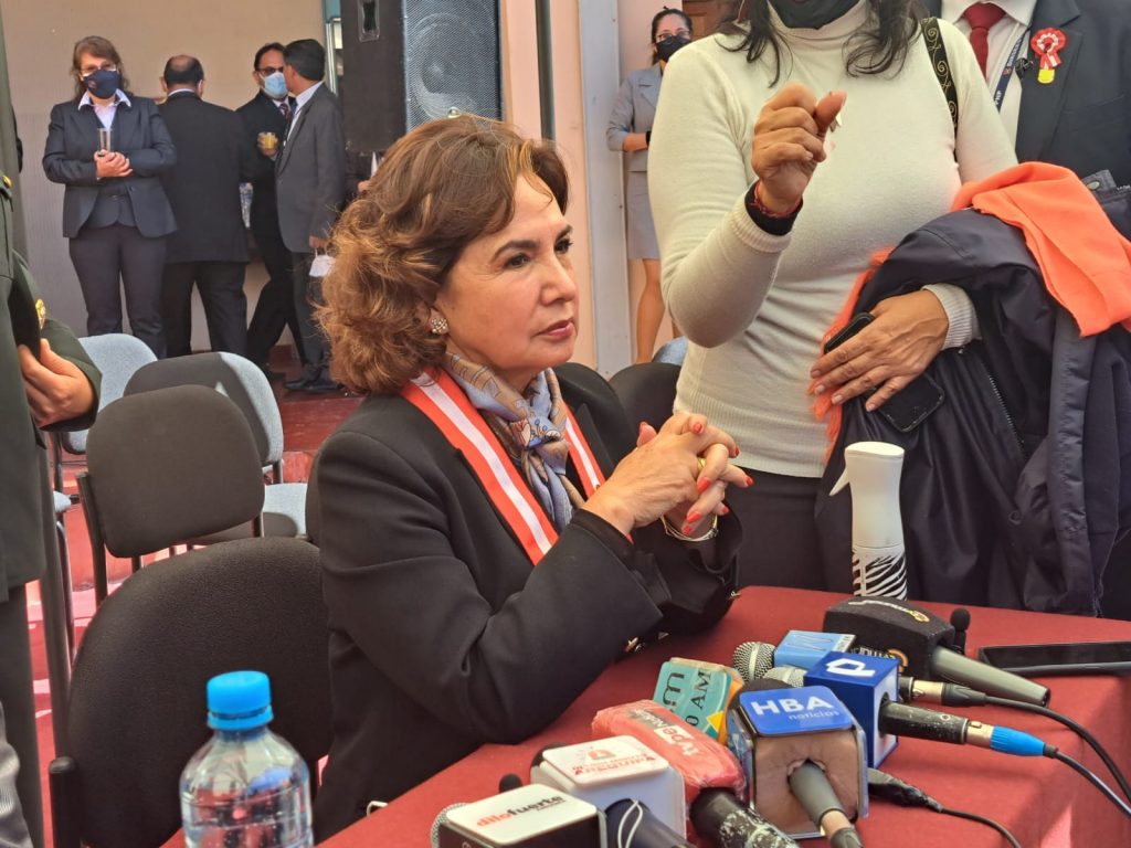 Presidenta del Poder Judicial sobre acusaciones de exministro del Interior a Pedro Castillo: Tiene la obligación de formular su denuncia