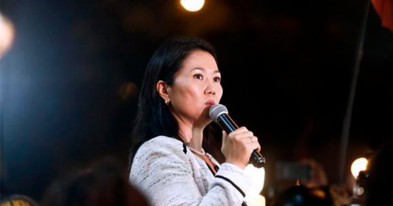 Keiko Fujimori: “El presidente Castillo salió a decir que vivimos en el país de las maravillas”