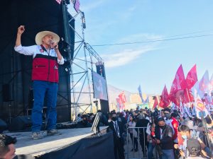 Mitin de Manuel Vera Paredes