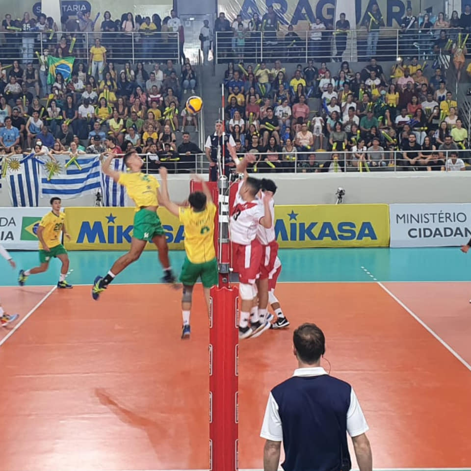 Foto: CSV - Brasil derrotó a Perú por 3 sets a 0.