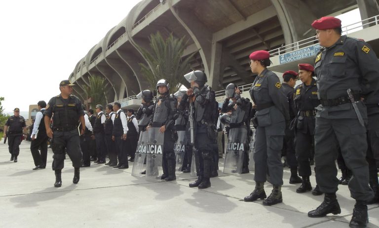 500 efectivos policiales resguardarán el partido Melgar vs Independiente del Valle en Arequipa el próximo 7 de septiembre