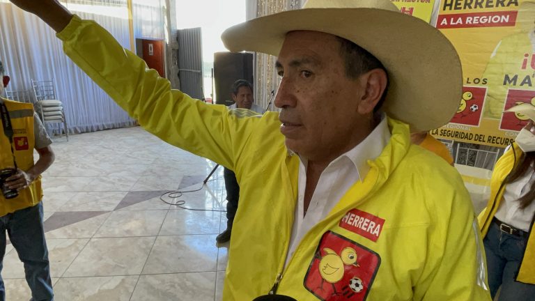 Candidato al gobierno regional Héctor Herrera lanza advertencia a minera Cerro Verde