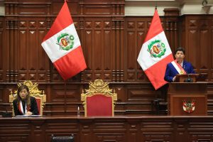 Lady Camones y Pedro Castillo