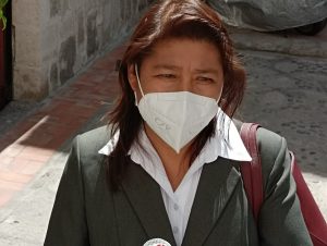 Gerente de educación, Noemi Huichi Atamari