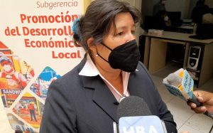 Representante de OMAPED, Juliana Motta