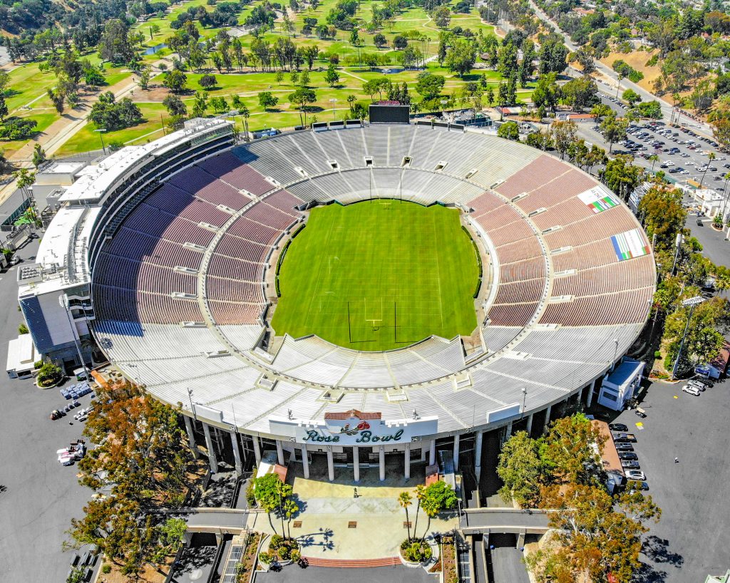 El estadio Rose Bowl, donde Perú y México se enfrentarán, tiene una capacidad para 92 mil espectadores.