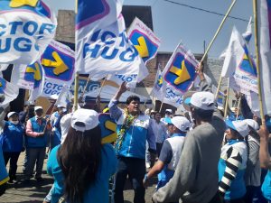 Mariano Melgar: Pasacalle de Candidatos y su lluvia de promesas