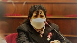 Lilia Paredes, primera dama. Foto: Congreso