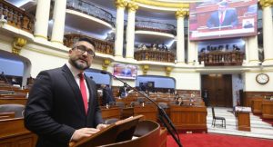 Geiner Alvarado, titular del Ministerio de Transportes y Comunicaciones