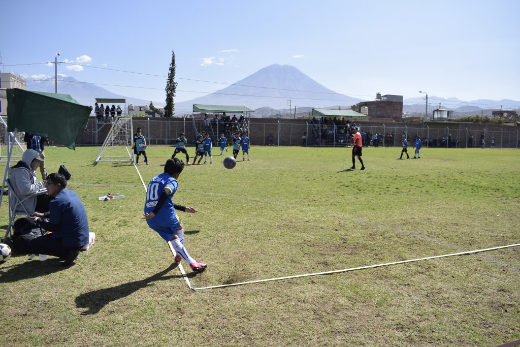 Esta jornada del Torneo Creciendo Por el Fútbol se realizó enteramente en Characato.