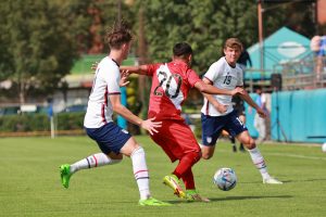 Imagen de la derrota de Perú ante Estados Unidos.