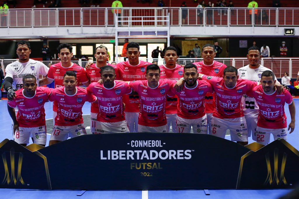 Equipo titular de Panta Walon en su primera victoria en esta CONMEBOL Libertadores de Futsal.