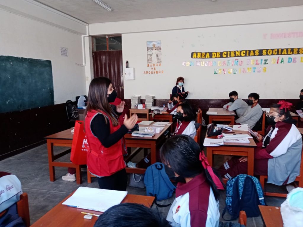 Corte Superior de Justicia de Arequipa busca prevenir los casos de violencia en estudiantes con jornadas de prevención.