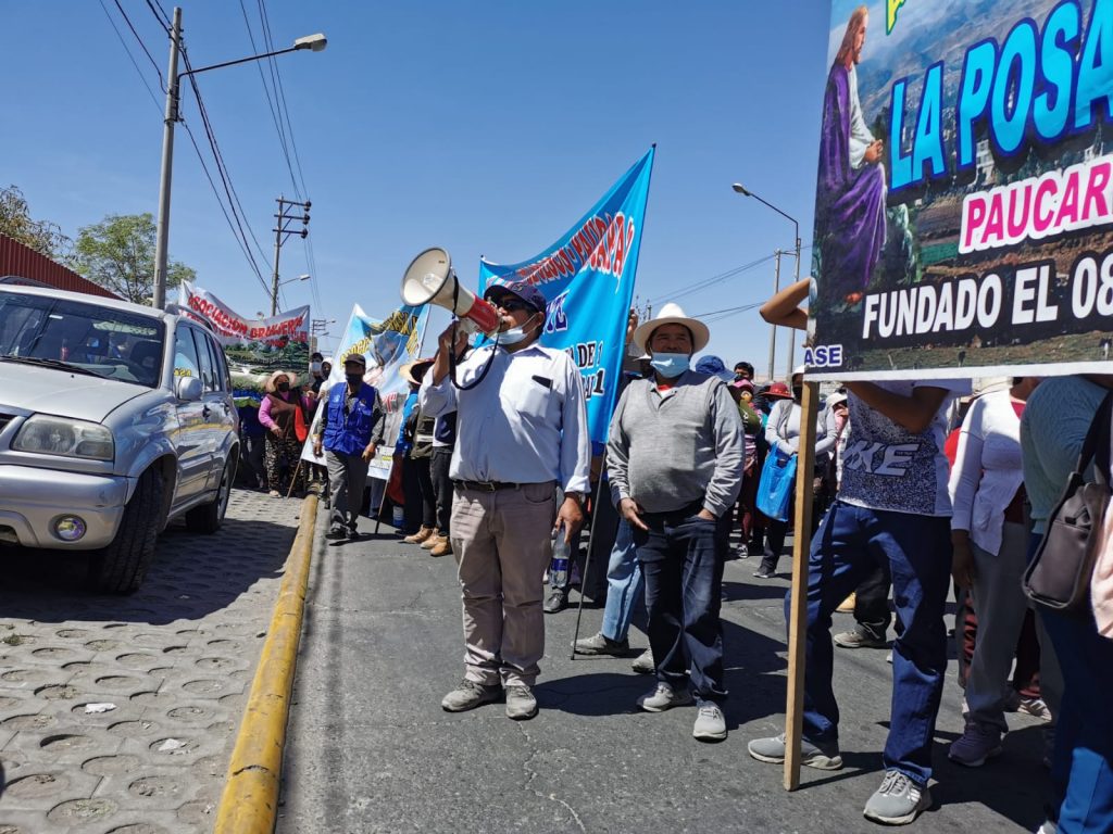 AUPA y FREDIPAP exigen el financiamiento para la construcción de planta de agua potable La Bedoya