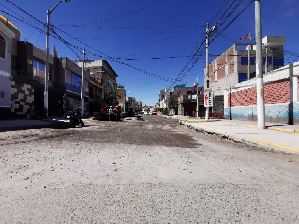 Así lucen las avenidas de la obra Bicentenario. Foto: HBA Noticias / Rene Oblitas