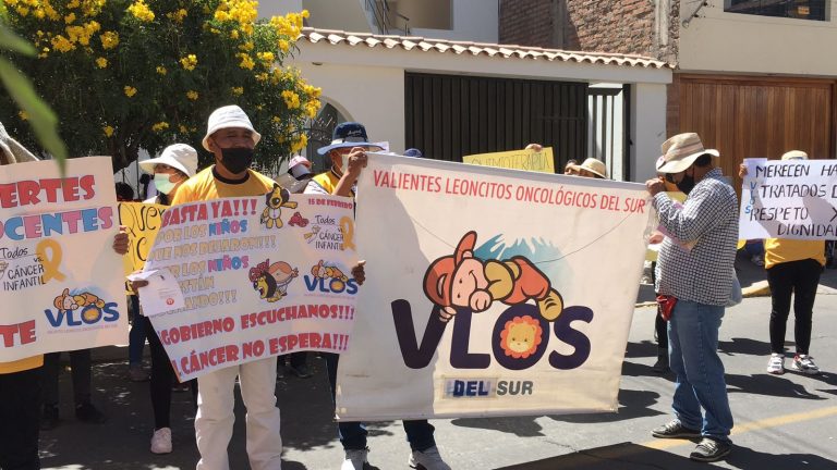 Arequipa: Padres de niños oncológicos exigen la aplicación de la Ley de Cáncer Infantil