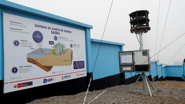 Arequipa contará con un sistema de alerta temprana de sismos
