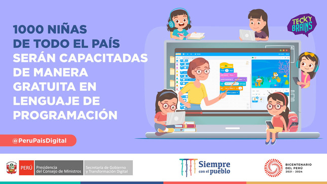 El programa busca impulsar la participación de las mujeres y niñas peruanas en la tecnología y carreras STEAM.