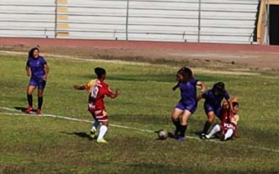 Inició la regional del fútbol femenino