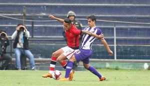 'Canchita' Gonzales marcó el gol del último triunfo de Melgar, sobre Alianza Lima en Matute.
