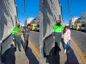 detenidos en la comisaría de Palacio Viejo por el robo de un celular