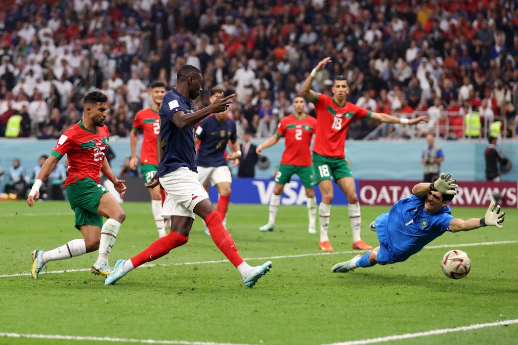 El gol que llevó a Francia a la final del Mundial.