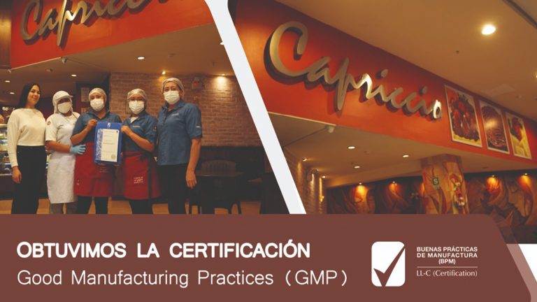 AQP PLAZA S.A.C. obtiene Certificación en la Norma de Buenas Prácticas de Manufactura (BPM)