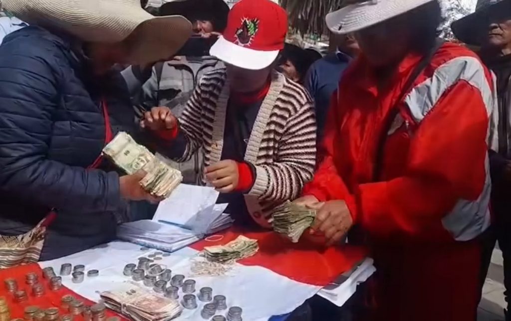 Pobladores de Canchis lograron recaudar más de S/20.000 para el viaje a Lima