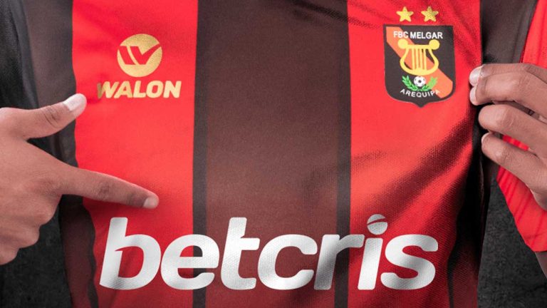 Betcris es una casa de apuestas que se convirtió en sponsor oficial del FBC Melgar a inicios del 2022.