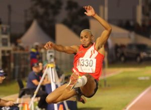 José Luis Mandros ganó la medalla de oro en salto largo en los Juegos Sudamericanos ODESUR 2022.