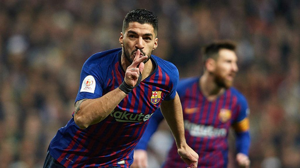 Luis Suárez fue la figura del Clásico de España, la última vez que se disputó en una Copa del Rey.  