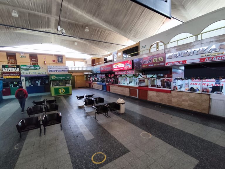 Terminal Terrestre: Solo hay salida de buses para las regiones de Ica, Tacna y Moquegua