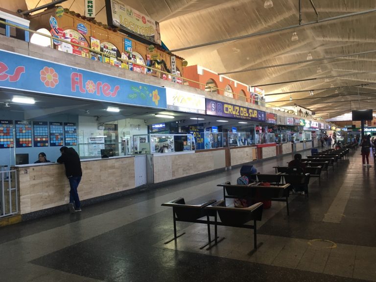 Venta de pasajes sigue restringida en el Terminal Terrestre de Arequipa