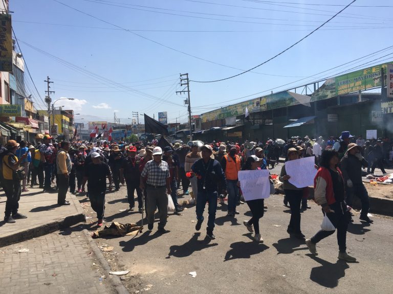 Avelino Cáceres: Comerciantes se unen a las protestas y mañana no atenderán al público