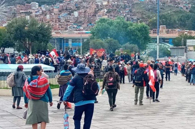 Cusco: Se registran doce heridos durante manifestaciones