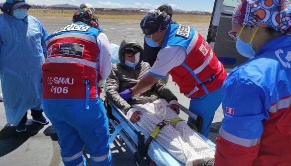 Juliaca: Cuatro heridos de gravedad fueron trasladados a Lima
