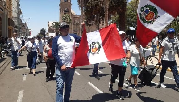 Tacna: Marchan por la paz