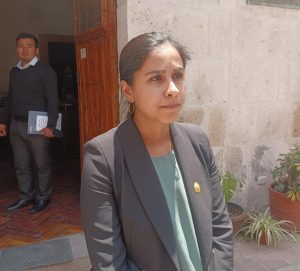 Consejera Regional por Camaná, Norma Ortega.