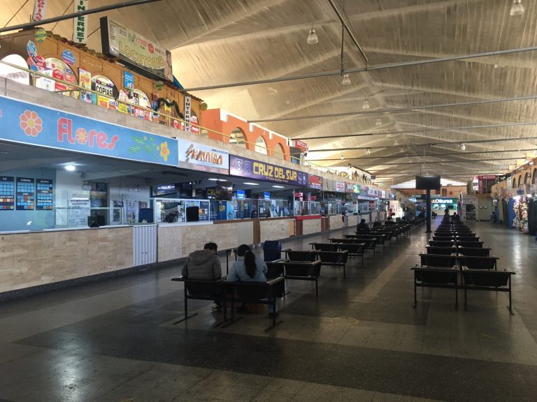 Terminal Terrestre: Solo hay venta de pasajes con destino a Lima y Moquegua