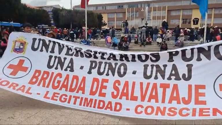 Puno: Estudiantes de la UNA y UNAJ también viajarán a Lima