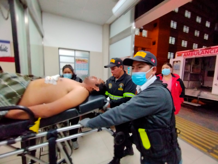 Paciente herido en La Joya se encuentra en un estado muy delicado