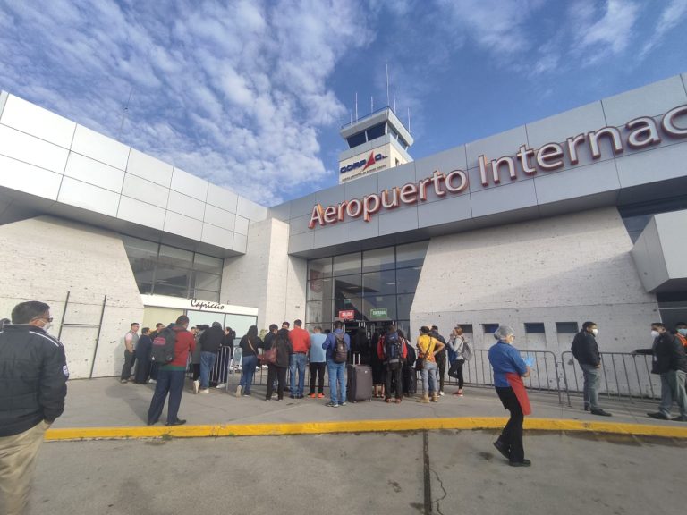 Aeropuerto de Arequipa: Reprograman vuelos debido a neblina y llovizna